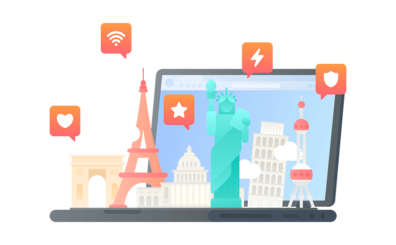 在摩纳哥连接到中国的代理 - 返华VPN